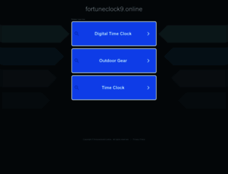 fortuneclock9.online screenshot