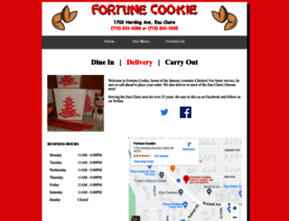 fortunecookieeauclaire.com screenshot