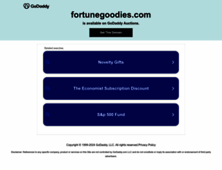 fortunegoodies.com screenshot