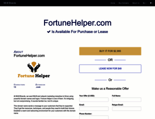 fortunehelper.com screenshot