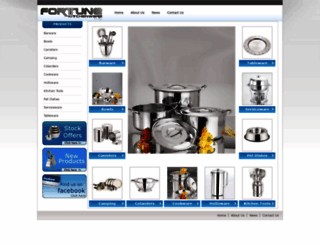 fortunekitchenware.com screenshot