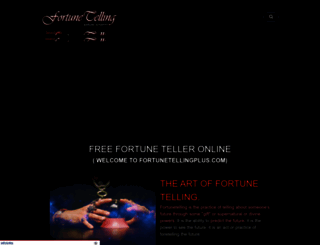 fortunetellingplus.com screenshot
