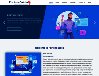 fortunewebs.com screenshot