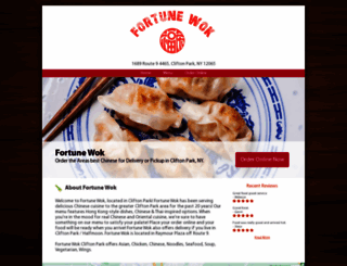 fortunewokcliftonpark.com screenshot
