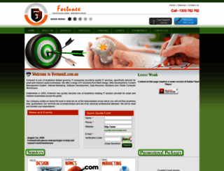 fortunex.com.au screenshot