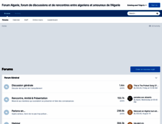 forum-algerie.com screenshot