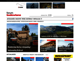 forum-budowlane.pl screenshot