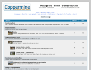 forum-dalmatienurlaub-fotogalerie.de screenshot