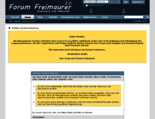 forum-freimaurer.de screenshot
