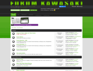 forum-kawasaki.teamgaaaz.com screenshot