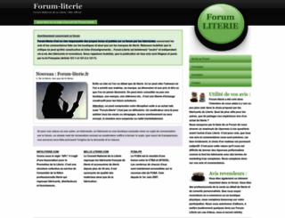 forum-literie.fr screenshot