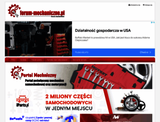 forum-mechaniczne.pl screenshot