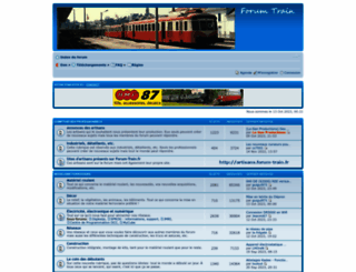 forum-train.fr screenshot