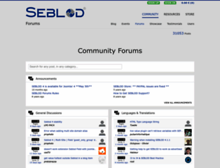 forum-v2.seblod.com screenshot