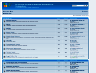 forum-vista.net screenshot