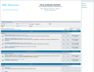 forum.abc-ekonomii.net.pl screenshot