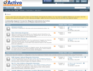 forum.activo.com screenshot