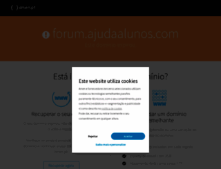 forum.ajudaalunos.com screenshot