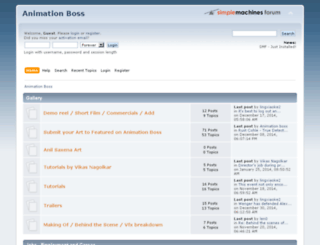 forum.animation-boss.com screenshot