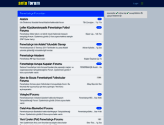 forum.antu.com screenshot