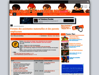 forum.assistante-maternelle.biz screenshot