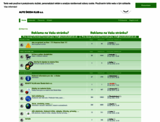 forum.autoskodaklub.sk screenshot