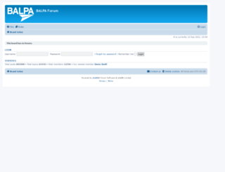 forum.balpa.org screenshot