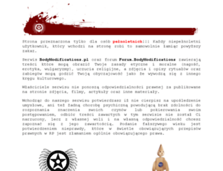 forum.bodymodifications.pl screenshot