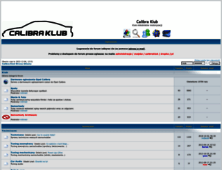 forum.calibraklub.pl screenshot