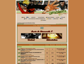 forum.captainaruto.com screenshot