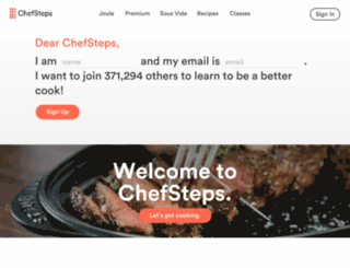 forum.chefsteps.com screenshot