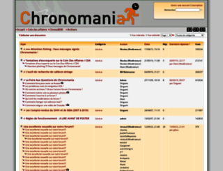 forum.chronomania.net screenshot