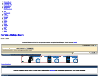 forum.citatepedia.ro screenshot