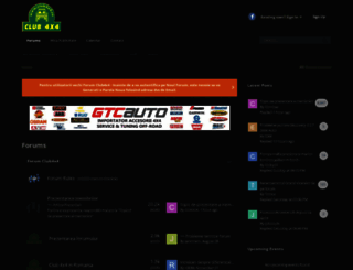 forum.club4x4.ro screenshot
