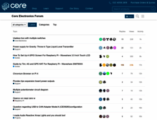 forum.core-electronics.com.au screenshot