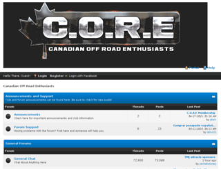 forum.core4x4.ca screenshot