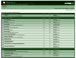 forum.csla.cz screenshot