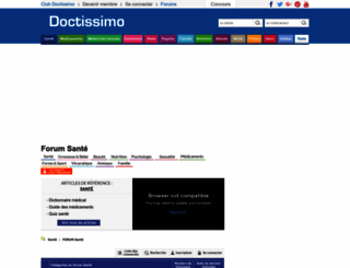 forum.doctissimo.fr screenshot