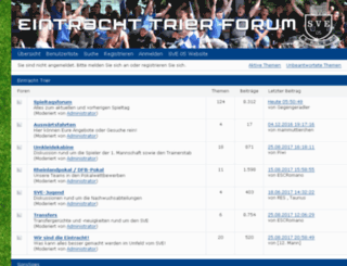 forum.eintracht-trier.com screenshot