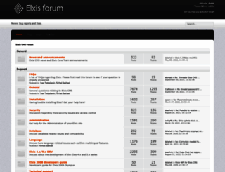 forum.elxis.org screenshot