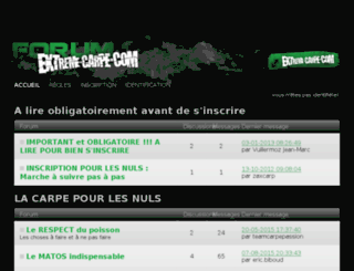 forum.extreme-carpe.com screenshot