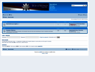 forum.flywestwind.org screenshot