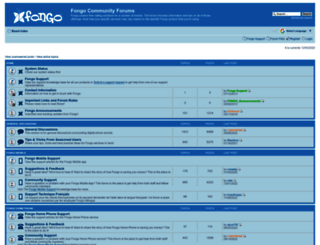 forum.fongo.com screenshot