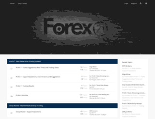 forum.forex21.com screenshot