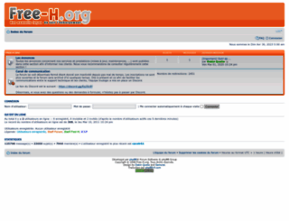 forum.free-h.org screenshot