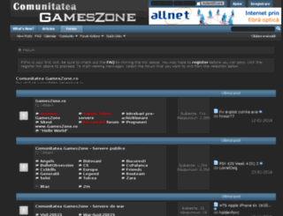 forum.gameszone.ro screenshot