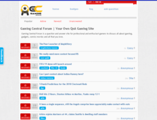 forum.gamingcentral.in screenshot