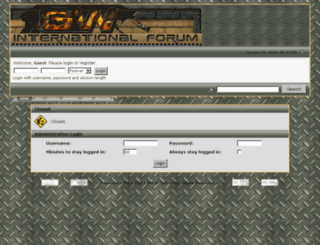 forum.globalwars.org screenshot