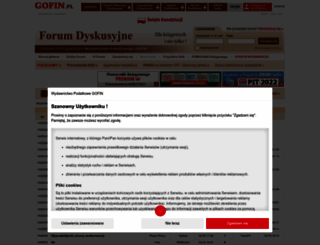 forum.gofin.pl screenshot