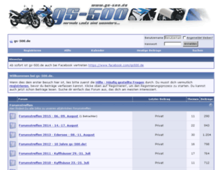 forum.gs-500.de screenshot